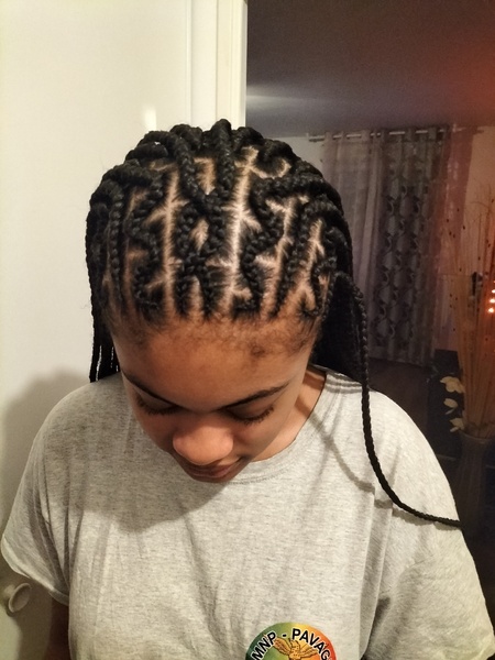 salon de coiffure afro tresse tresses box braids crochet braids vanilles tissages paris 75 77 78 91 92 93 94 95 IXACLPFR